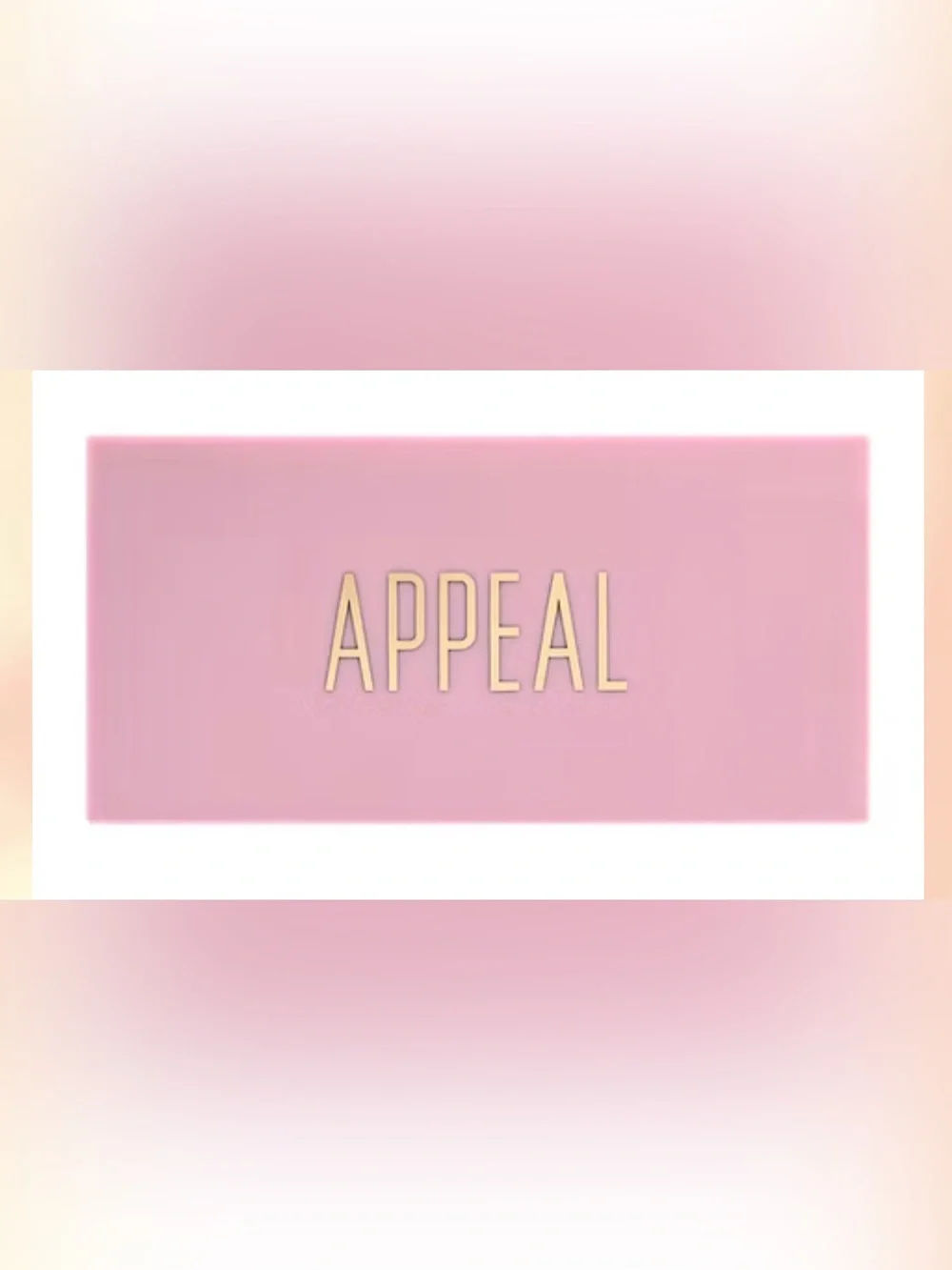 2/$25 Appeal Eyeshadow Palette- Gemstone